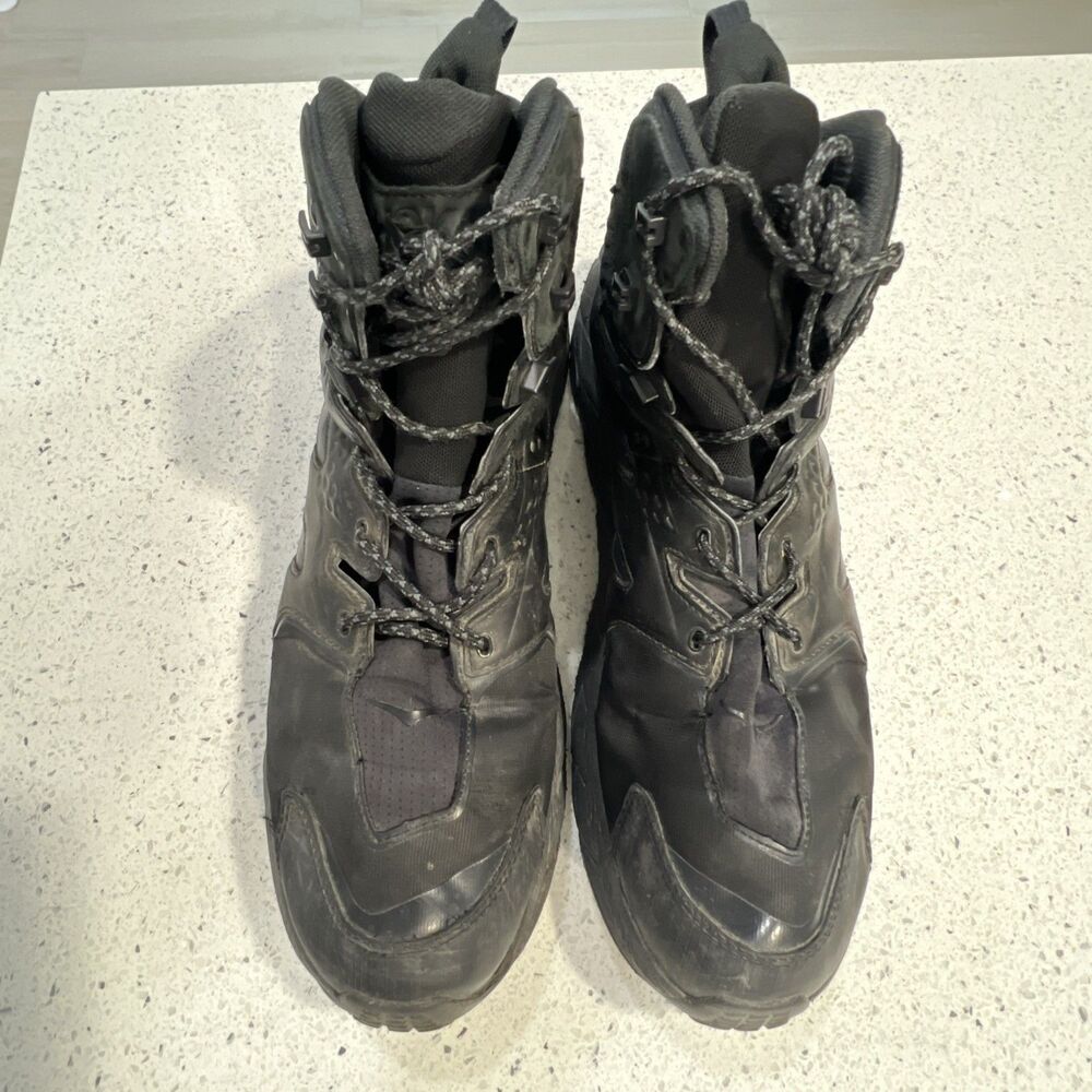 HOKA One One Anacapa Mid High Gore-Tex GTX Hiking Shoes Boots Mens 11D Black